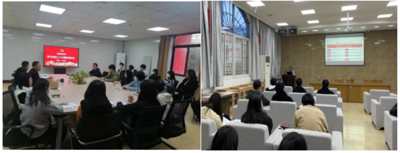 马克思主义学院组织思政教师进学院开展党的二十大精神宣讲