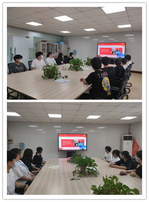 老少牵手颂党恩，喜迎党的二十大 ——信息管理学院组织收看“老少心向党，喜迎二十大”主题教育网络直播讲座