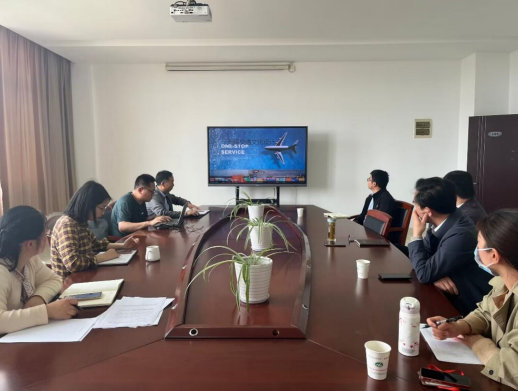 物流管理学院召开“现代综合交通物流融合发展实训中心” 文化建设专题会